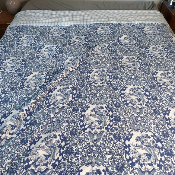 Ralph Lauren Bedding Ralph Lauren Porcelain Blue Tamarind Bird King